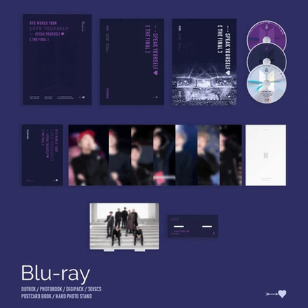 Релиз BTS WORLD TOUR ‘LOVE YOURSELF : SPEAK YOURSELF’ [THE FINAL] Blu-ray