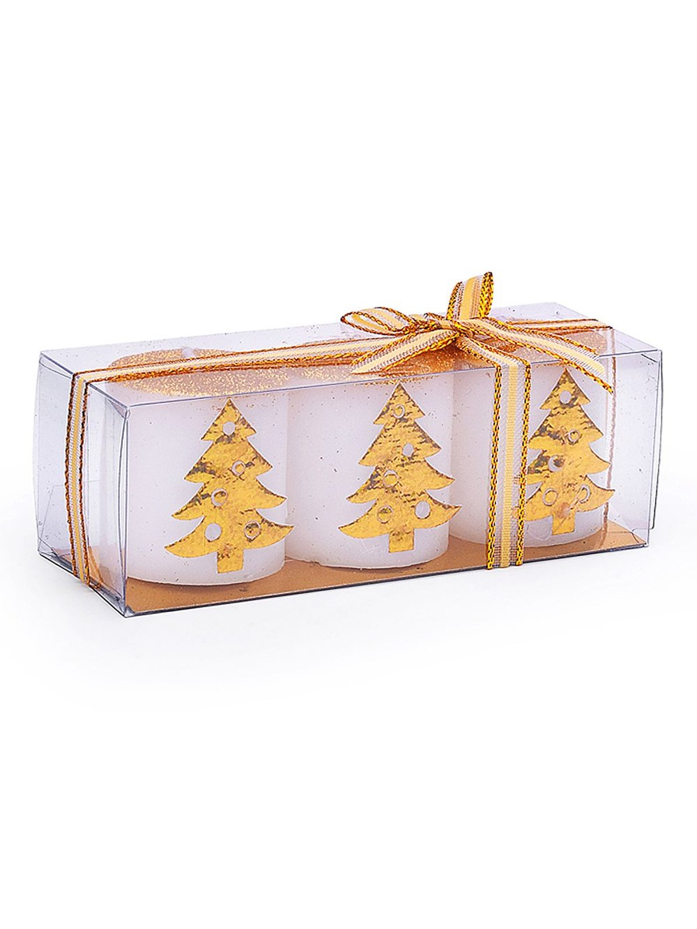 Набор свечей восковых Золотая ёлочка (00-7034)