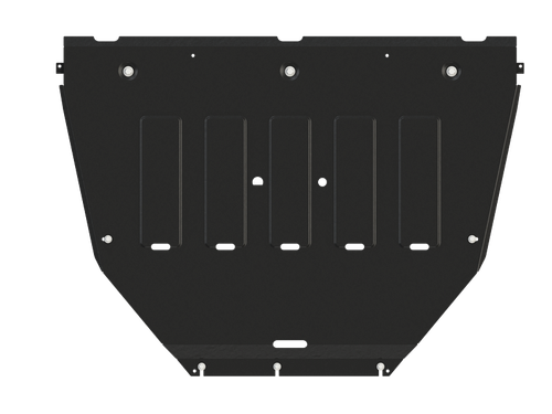 Защита картера двигателя, КПП (1,8 мм, сталь) для Exeed RX 2023- (V = 2.0 AT FWD) Sheriff.28.6057