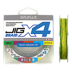 Шнур Nautilus X4 Jig Braid Multicolour 150м -
