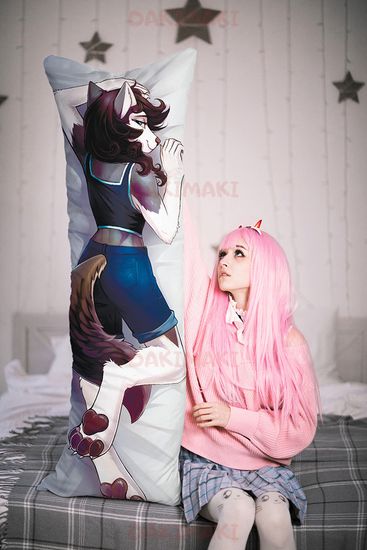 Дакимакура фурри Хаски арт. 0665