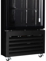 Витрина холодильная Nord RSC 400 GBB черная