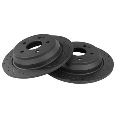 Диск тормозной задний перфорированный PRO-Line с покрытием (компл.2 шт) MB W639 GANZ GIJ06136S