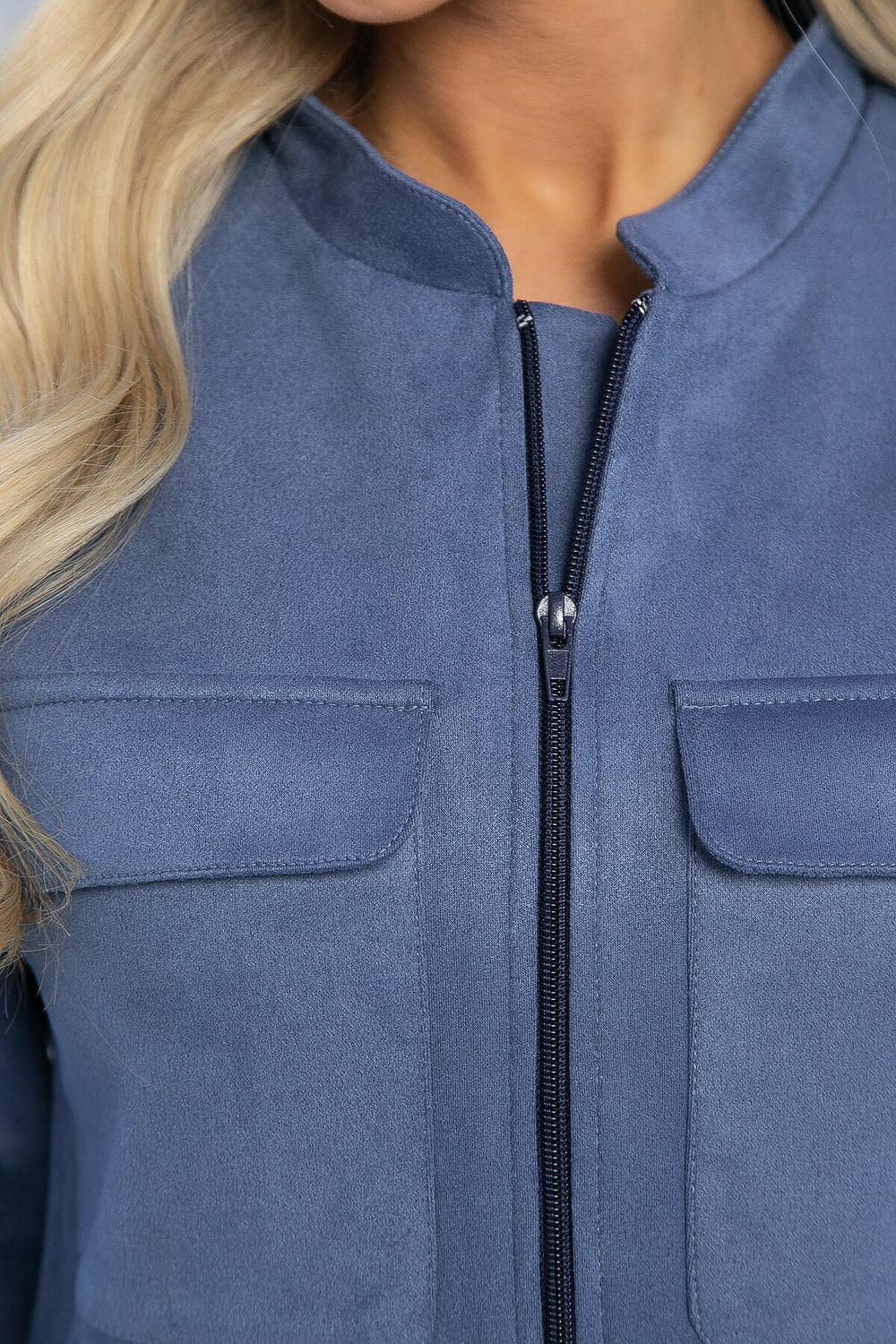 Бомбер Александра (джинс) Б13134-2М LT Collection