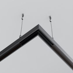 Коннектор угловой накладной низкопрофильный Maytoni Exility TRAM034CL-41B