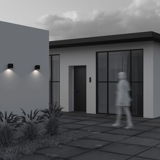 Уличный настенный светильник Outdoor O507WL-L5B3K