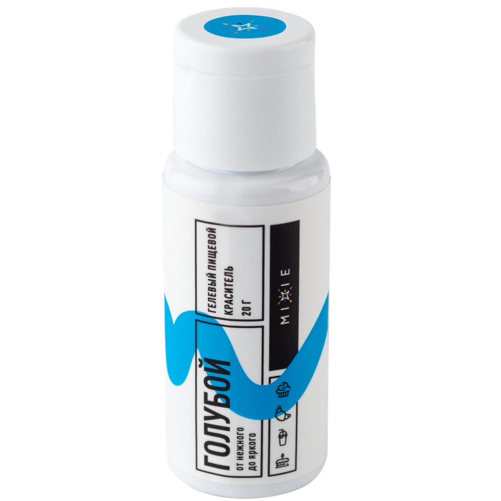 Краситель гелевый водорастворимый MIXIE Голубой 20 гр