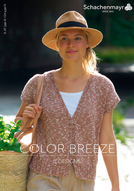 Буклет Schachenmayr "Color Breeze", 5 модели, на немецком языке