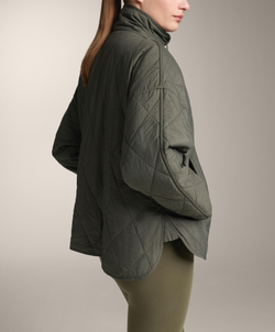 Oysho Утепленная водоотталкивающая куртка FELLEX® с AEROGEL, зеленый