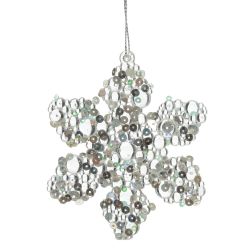 GAEM Украшение новогоднее "Снежинка", L8 W0,3 H10 см