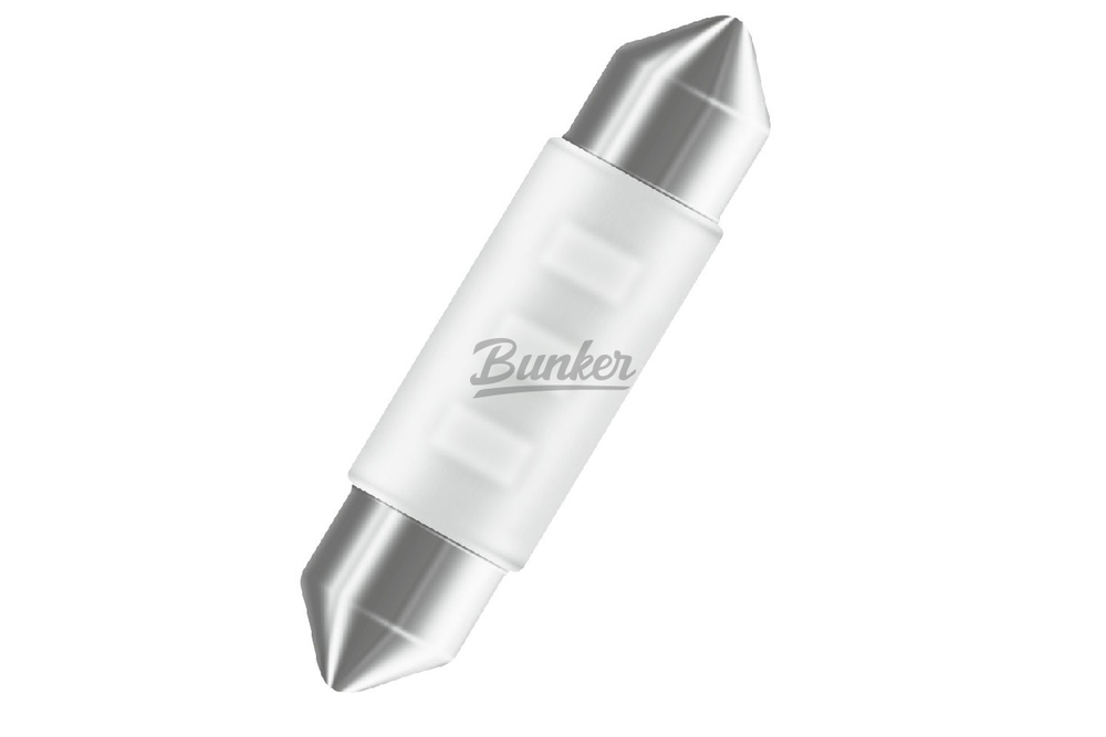 Лампа C5W 12V 0,5W SV8.5-8 LEDRIVING standart C5W/голубой/(41mm) 1 шт.