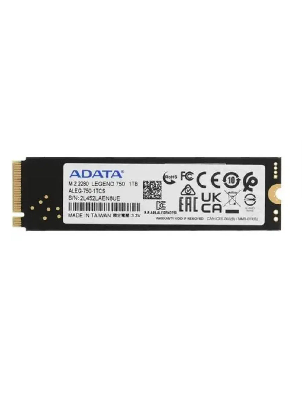 1 ТБ M.2 SSD накопитель LEGEND 750 ALEG-750-1TCS