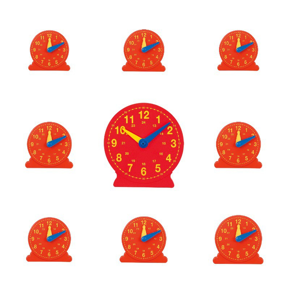 Комплект "Учимся определять время" на группу 8 детей