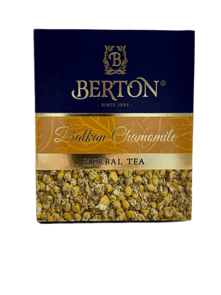 Чай травяной Berton Балканская ромашка в пакетиках на чашку, 12 шт.