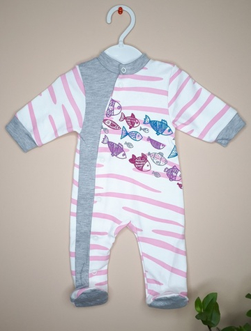 Комбинезон FISH (розовый)