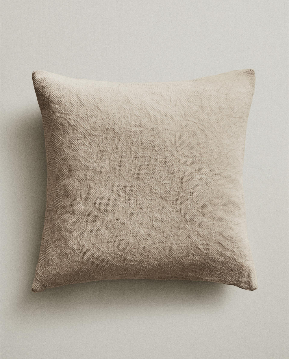 Zara Home наволочка декоративная из хлопка, серый · 5109/007