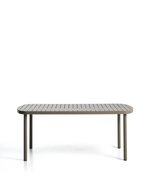 Уличный стол Joncols из алюминия с бежевой отделкой 180 x 90 см