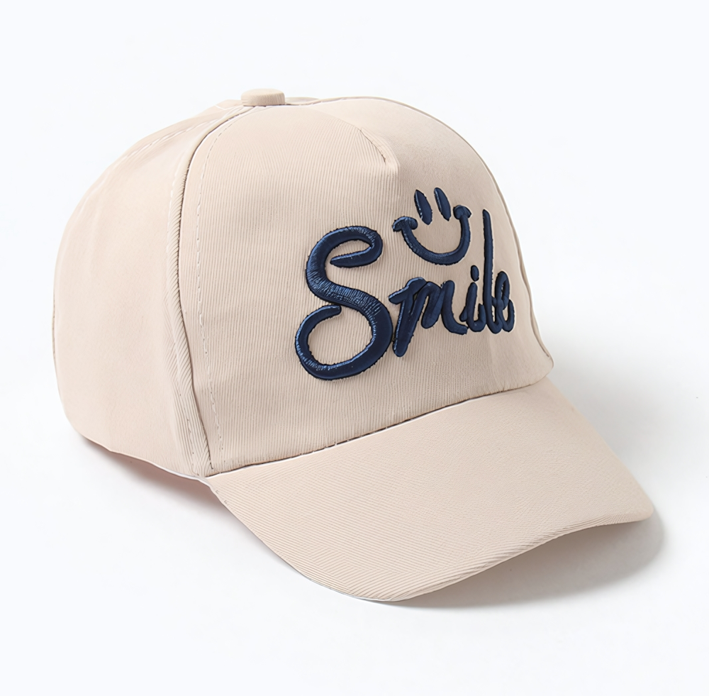 Кепка детская "Smile" беж, р. 50/ 9872481 MINAKU