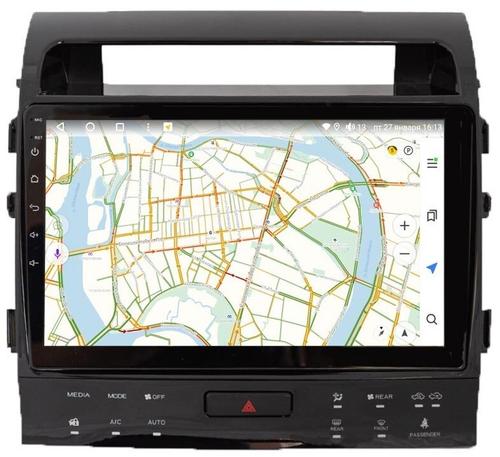 Магнитола для Toyota Land Cruiser 200 2008-2015 (климат на ШГУ, с JBL) - Vaycar VA77-9381 на Android 13, Быстрая, 4G SIM-слот