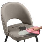 Стул на металлокаркасе Woodville Клэйн MR-30 , черный, ножки черные