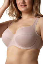 Бюстгальтер на каркасах с мягкой чашкой (Размер: 90E) (Цвет: белый)