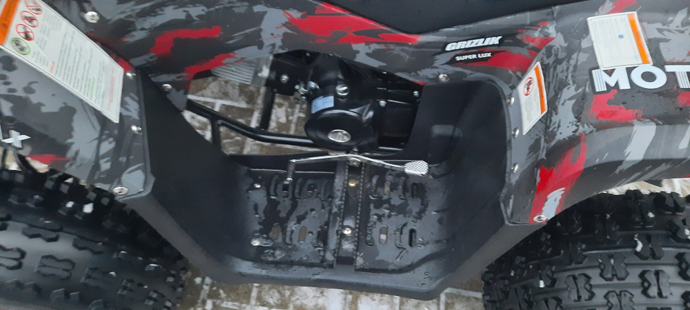 Квадроцикл MOTAX Grizlik Super Lux 125cc (2024). БУ - тест-драйв