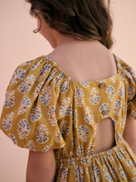 Платье для девочки Next AC6-210, Горчичный