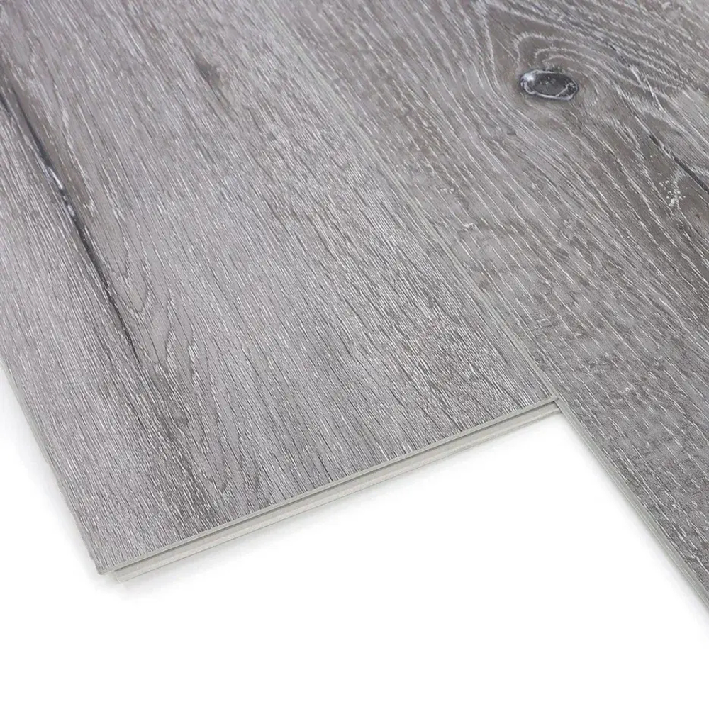 Виниловая SPC плитка Cronafloor Wood Дуб Серый