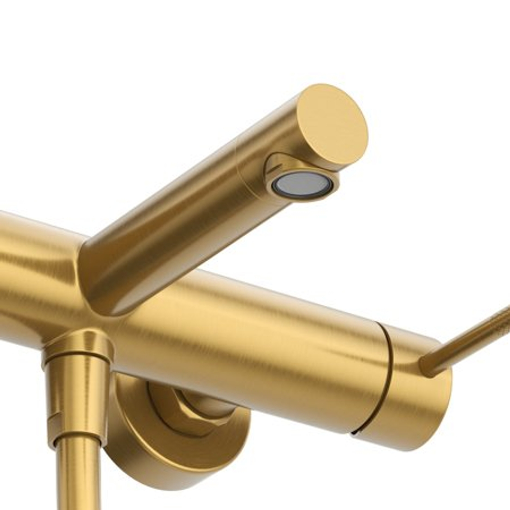 Смеситель для ванны и душа в комплекте с ручным душем, шлангом и держателем CEZARES RELAX-VD-BORO