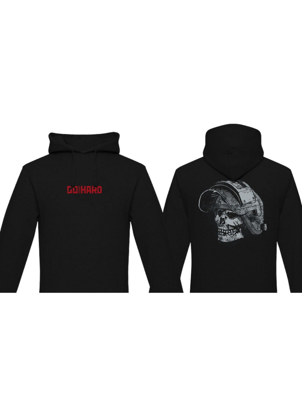 Худи Sturmer Go Hard (Черный)