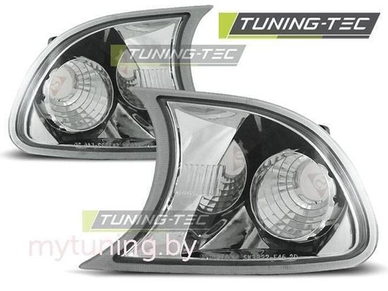 Поворотники Bmw 3 E46 chrome