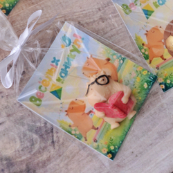 Конфета с открыткой "Весёлых каникул"