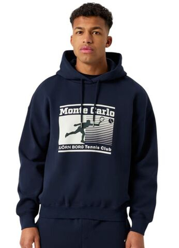 Мужская теннисная кофта Bjorn Borg Oversized - night sky