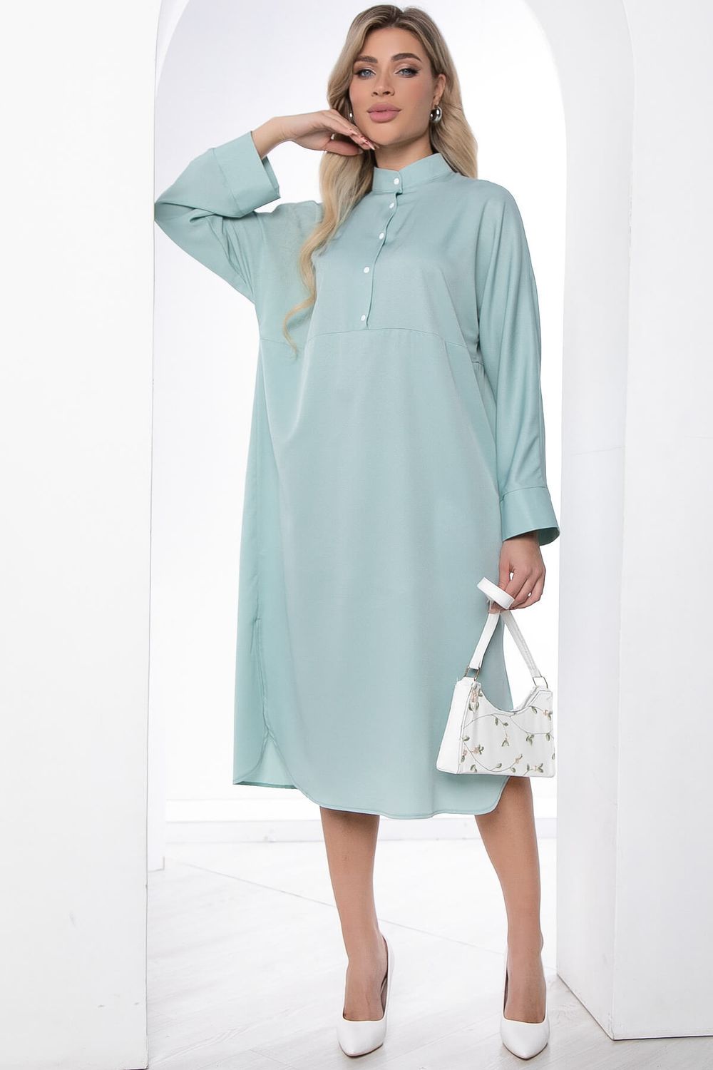 Платье "Веста" (полынь) П8674 LT Collection