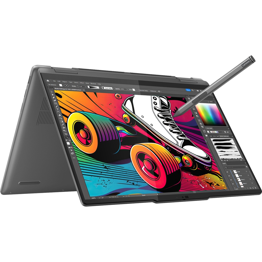 Ноутбук  Lenovo Yoga 7 2-in-1 14IML9 14 ", Core Ultra 7, 16 Гб RAM, 1 Тб SSD, Arc graphics, Серый