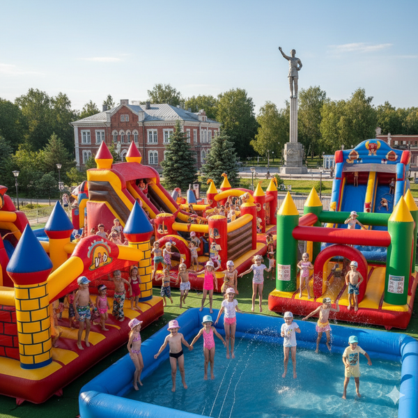 Надувной батут купить в Серове — БатутМастер 🎪 Надувной батут купить в Серове — БатутМастер 🎪