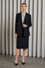 4812 Юбка женская (черный)