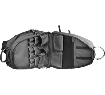 KRAFTOOL 430 х 360 х 230 мм, рюкзак для инструментов с 49 карманами и 2 внутренними отделениями (38745)