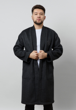 Шапан шерстяной на запах MURA SYZYGY BLACK