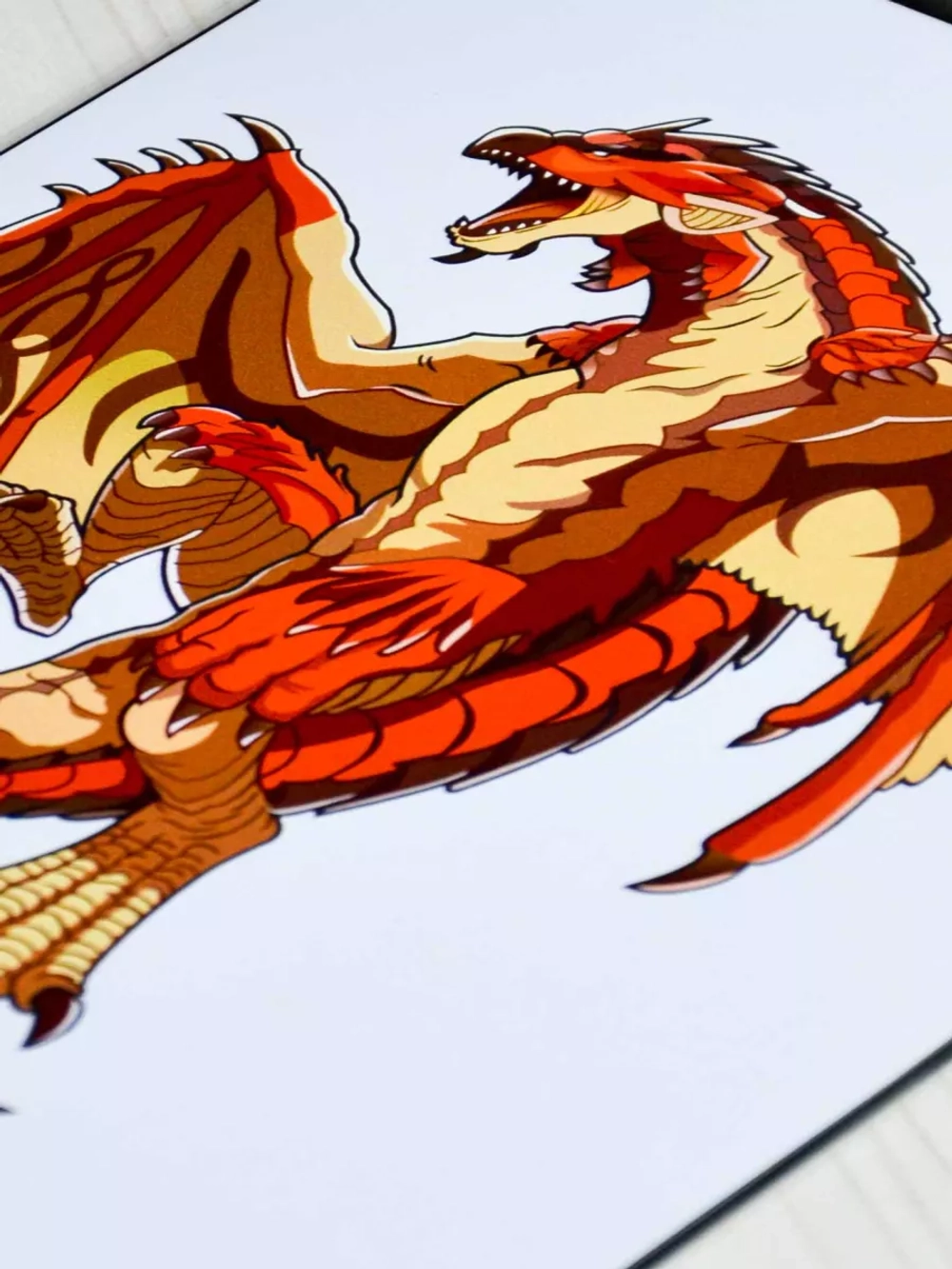 Наклейка - Дракон