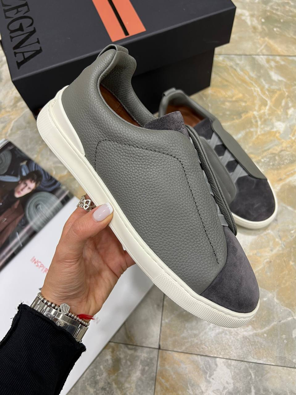 Кеды Zegna