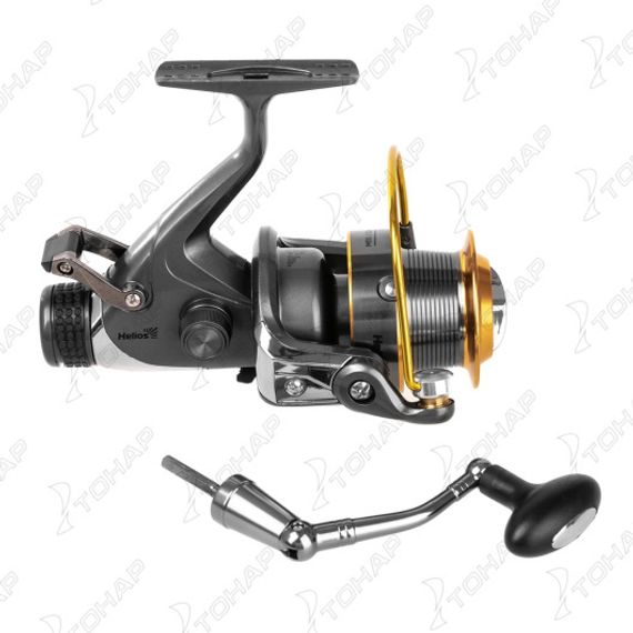 Катушка MIOKI 4000 BR 5+1 подшип + зап.шпуля Helios (HS-KF-M4000-S)