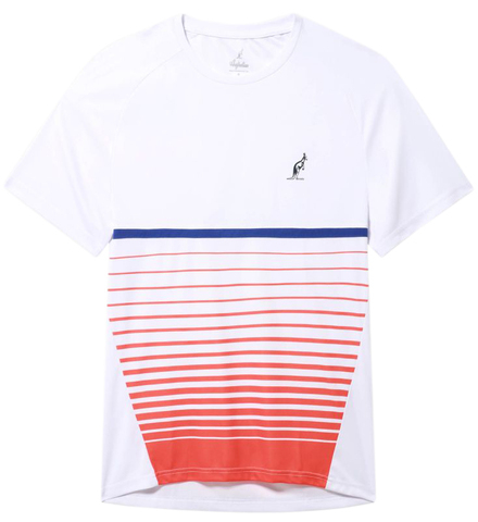 Теннисная футболка Australian Ace Logo T-Shirt - White