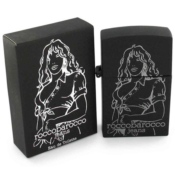 Roccobarocco Black Jeans Femme