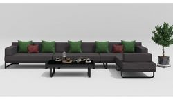 Hacienda, набор антрацит/антрацит, алюминий