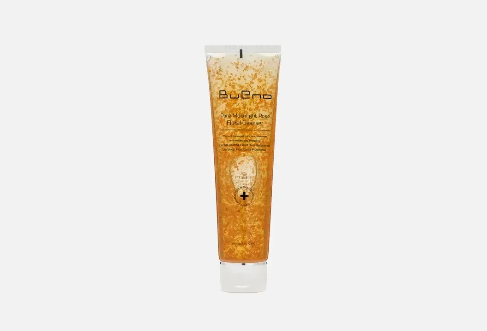 Bueno Цветочный гель для умывания с лепестками роз Bueno Pure Moonlight Rose Floral Cleanser, 150 мл