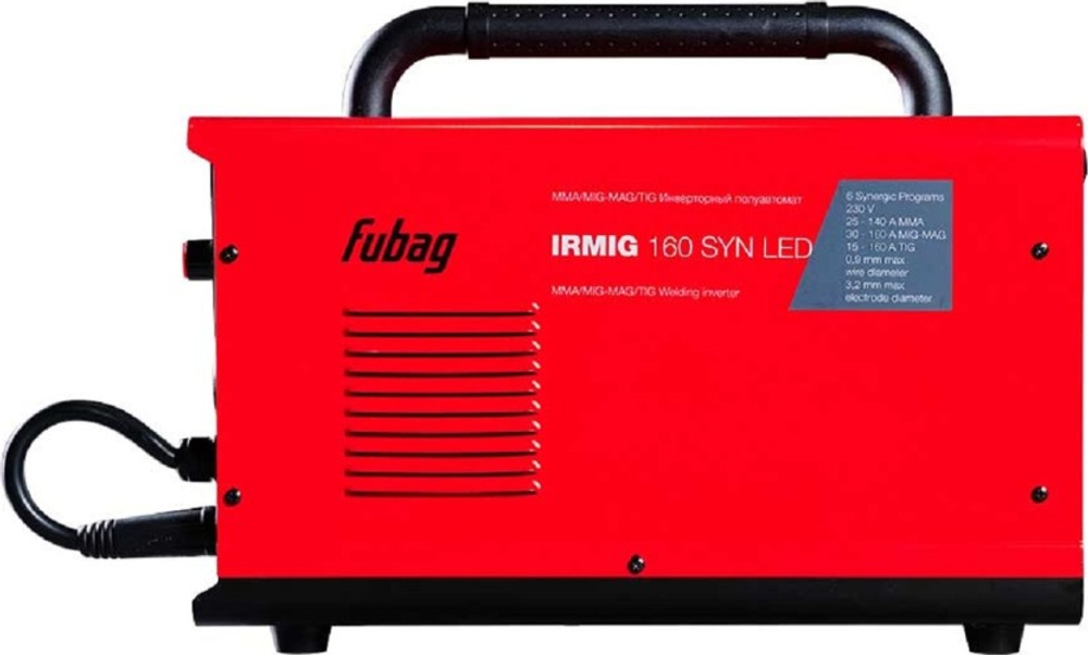 Сварочный полуавтомат FUBAG IRMIG 160 SYN LED (с горелкой 150A в комплекте) 646402