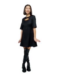 Merino wool blend dress