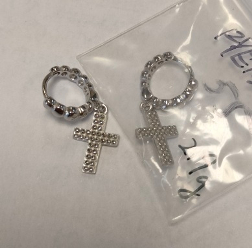 Серьги из серебра 925 пробы