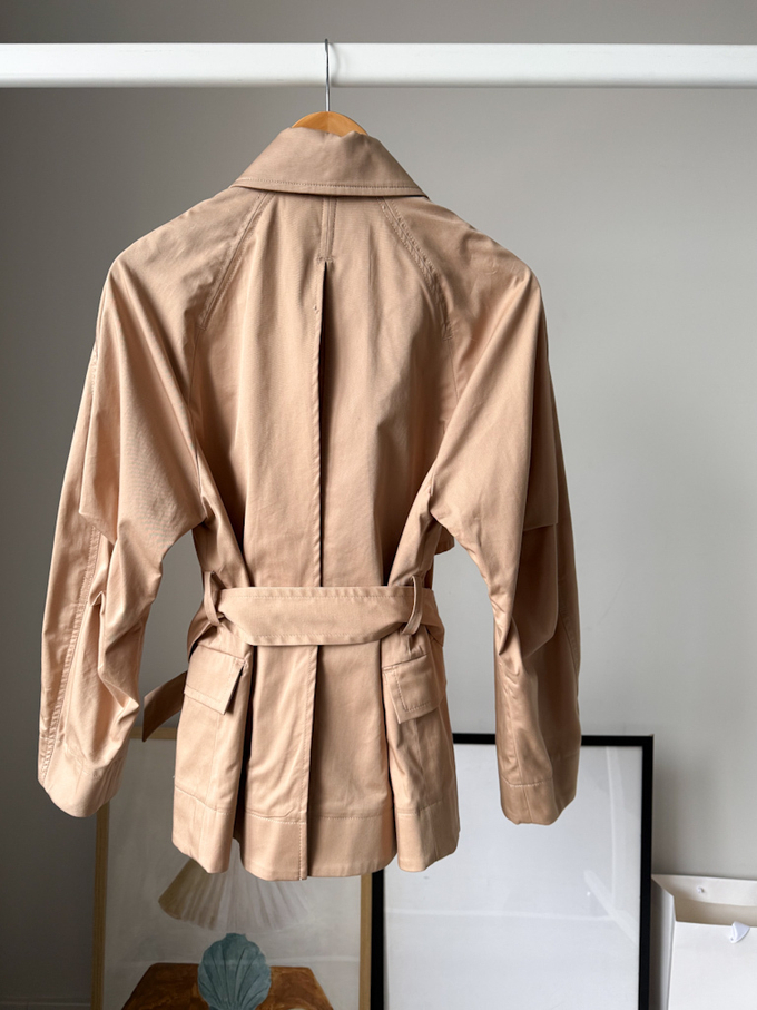 Хлопковый тренч Cos, XS